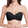Magic Sans Couture Convertible Sans bretelles Push-Up Demi Soutien-gorge