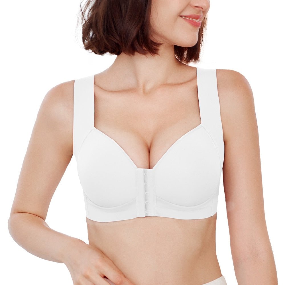 Magic Soutien-Gorge Push-Up Sans Coutures à Fermeture Frontale