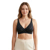 Magic Soutien-Gorge Sans Armatures À Pois, Couvrance Intégrale