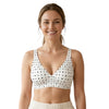 Magic Soutien-Gorge Sans Armatures À Pois, Couvrance Intégrale