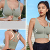 Magic Soutien-Gorge De Sport A Fermeture Avant Croisee | Support A Fort Impact Et Confort Respirant
