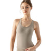 Magic Built - In Bra Tank Top | Ribbed Racerback Padded Camisole - Magic Bra
