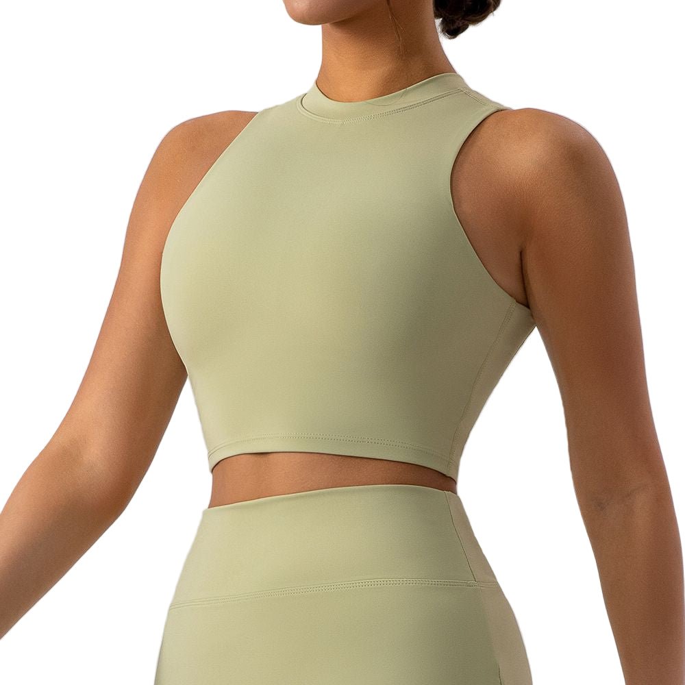 Magic High Neck Sports Bra for Women | Longline Padded Removable Cup Design - Magic Bra