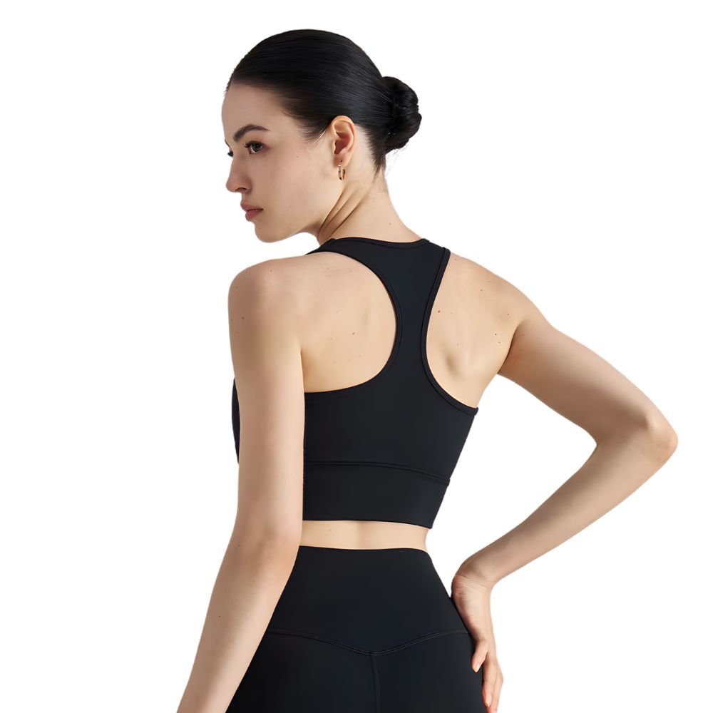 Magic Racerback Longline Sports Bra | Great Support Workout Top - Magic Bra