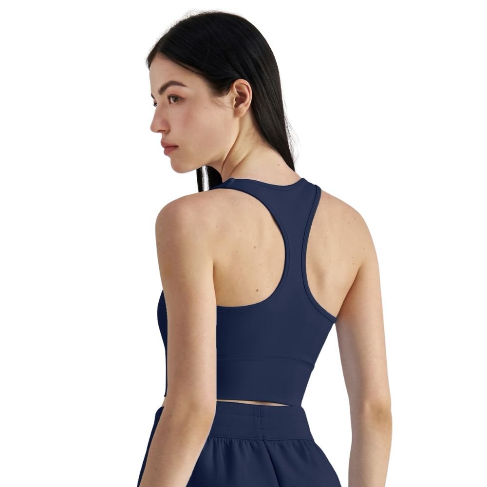 Magic Racerback Longline Sports Bra | Great Support Workout Top - Magic Bra