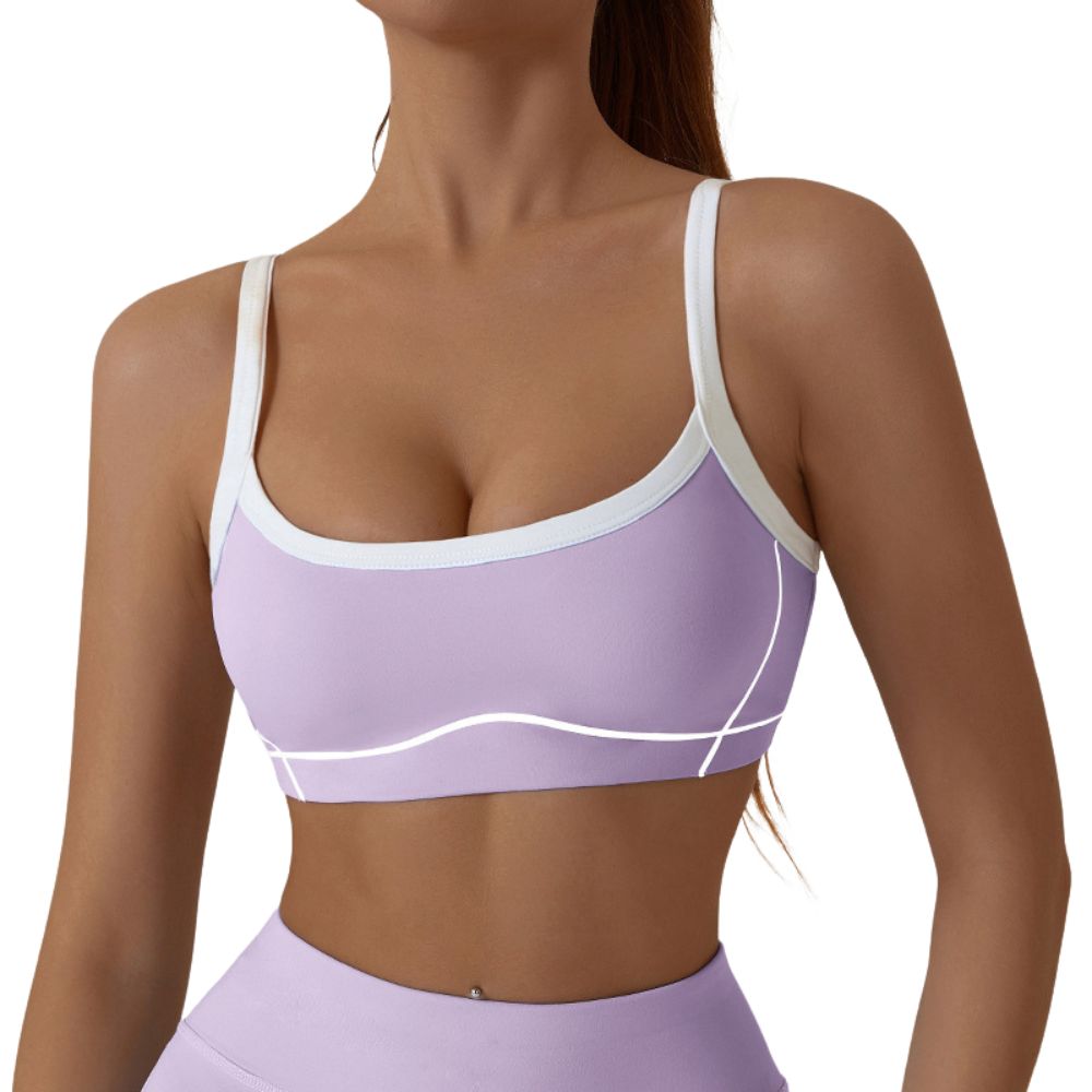Magic Scoop Neck Padded Sports Bra | Breathable Removable Pads - Magic Bra