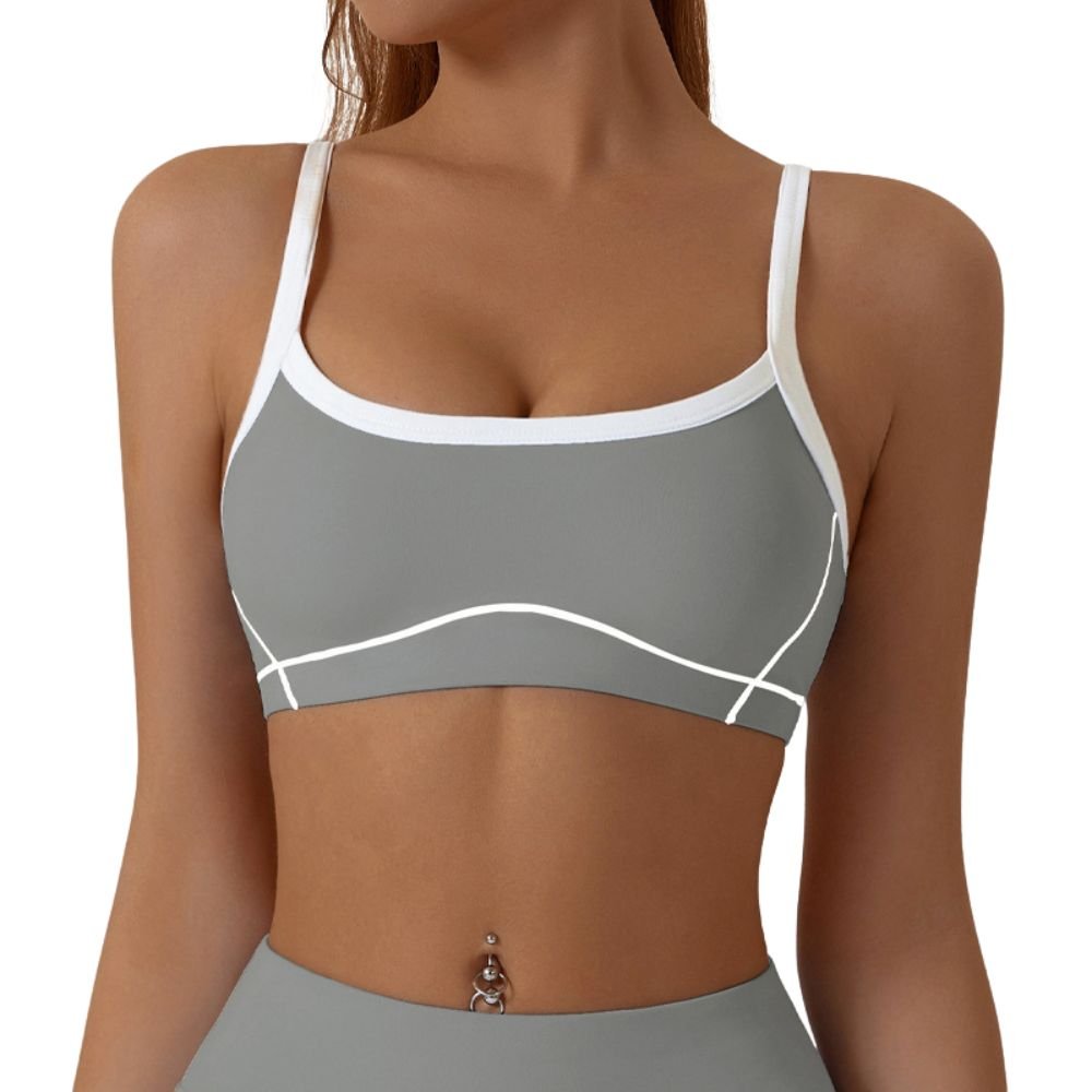 Magic Scoop Neck Padded Sports Bra | Breathable Removable Pads - Magic Bra