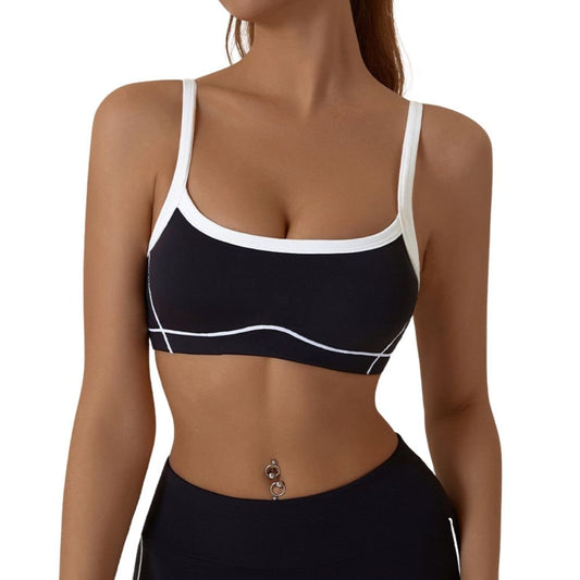 Magic Scoop Neck Padded Sports Bra | Breathable Removable Pads - Magic Bra