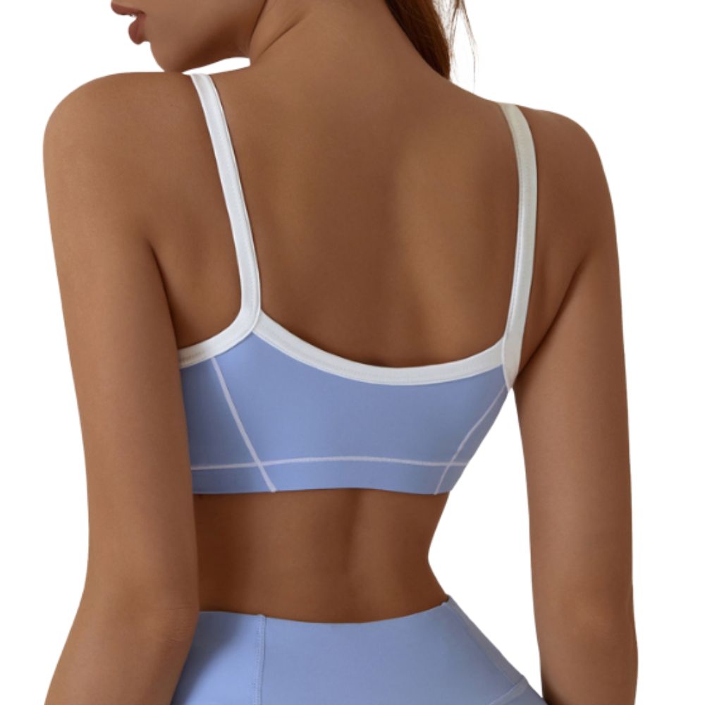 Magic Scoop Neck Padded Sports Bra | Breathable Removable Pads - Magic Bra