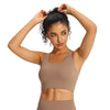 Magic Seamless Padded Sports Bra | Criss - Cross Back Design - Magic Bra