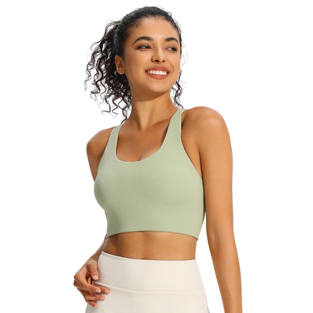 Magic Seamless Padded Sports Bra | Criss - Cross Back Design - Magic Bra
