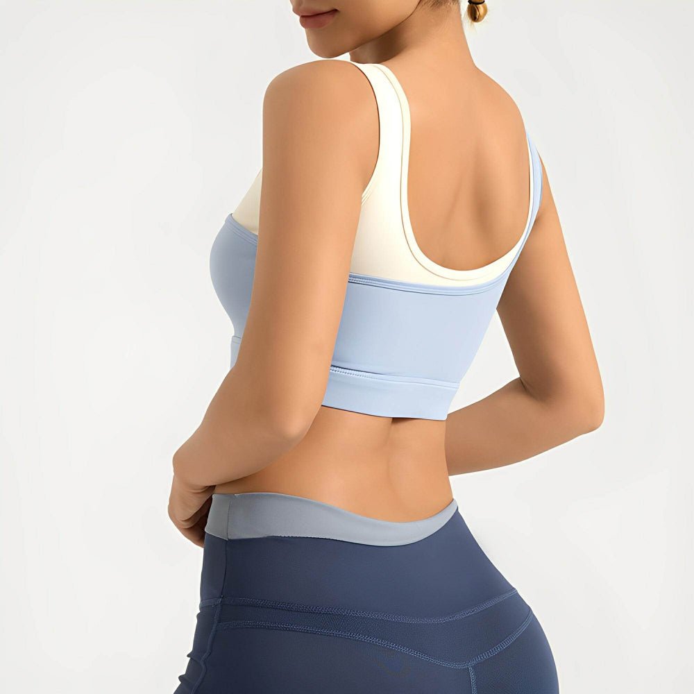 Magic Sports Bra with Soft Stretch Support | DualTone Seamless Design - Magic Bra