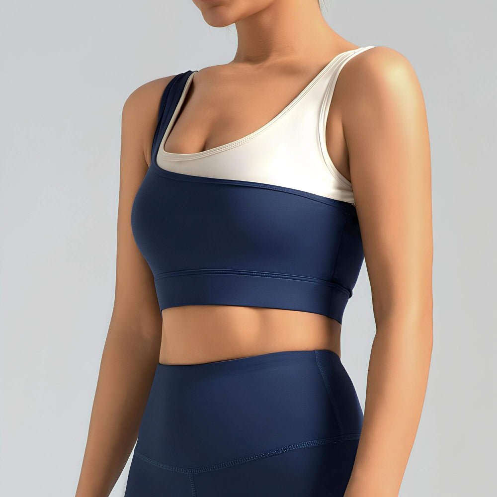 Magic Sports Bra with Soft Stretch Support | DualTone Seamless Design - Magic Bra