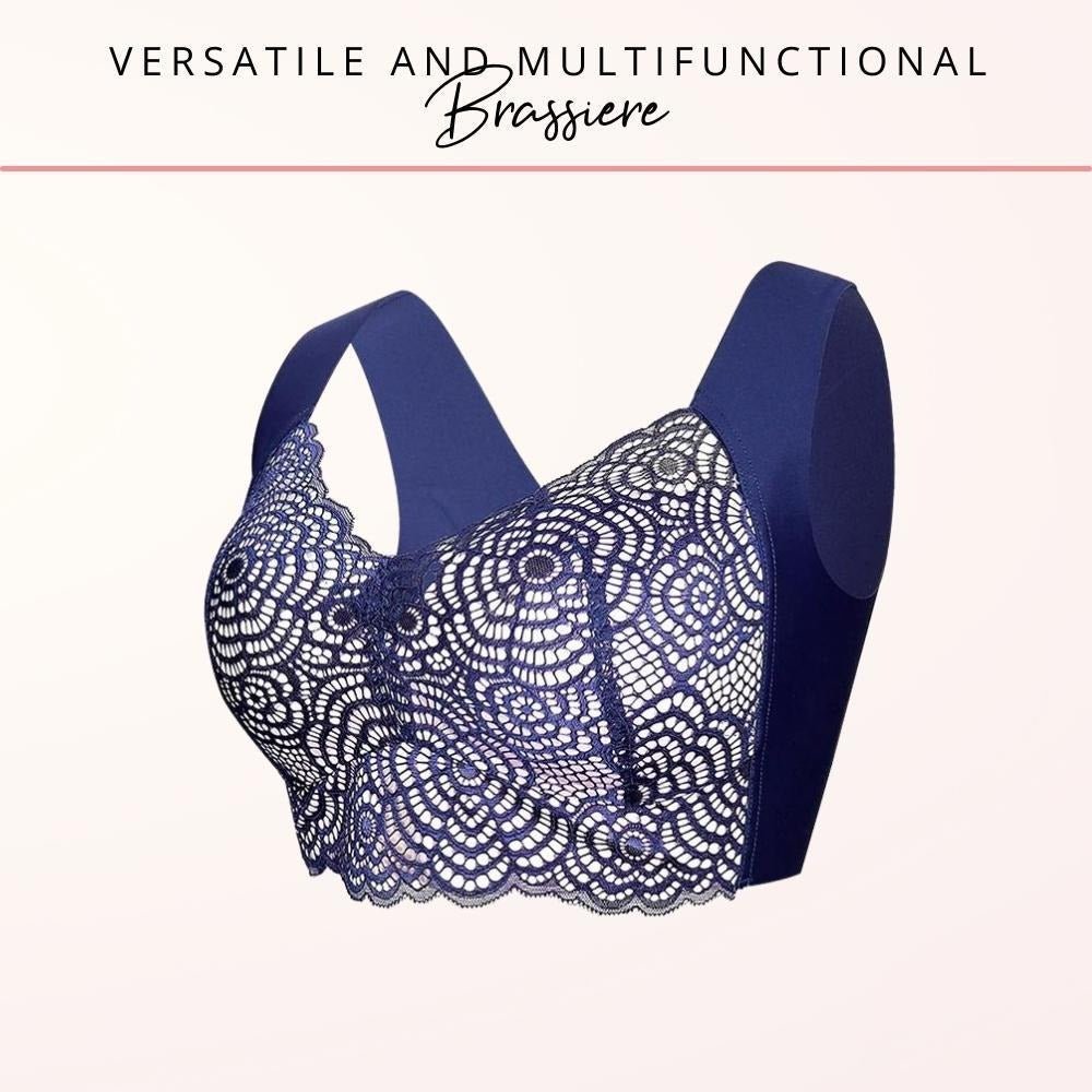 Magic Wire Free Lace Bras Thin Cup Plus Size - Magic Bra